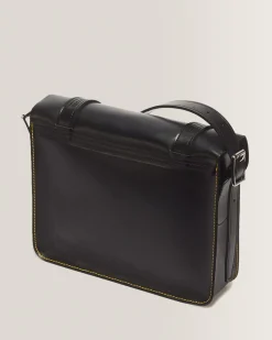 Clearance 28cm Kiev Smooth Leren Boekentas ACCESSORIES Leren Tassen|Tassen