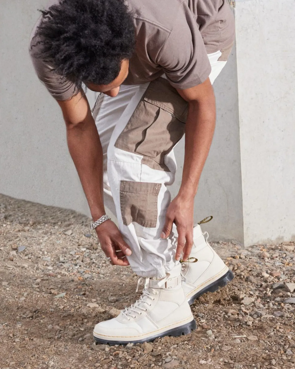 Outlet Combs Tech Suède & Nylon Utility Boots UNISEX Heren Sale|Casual Stijlen