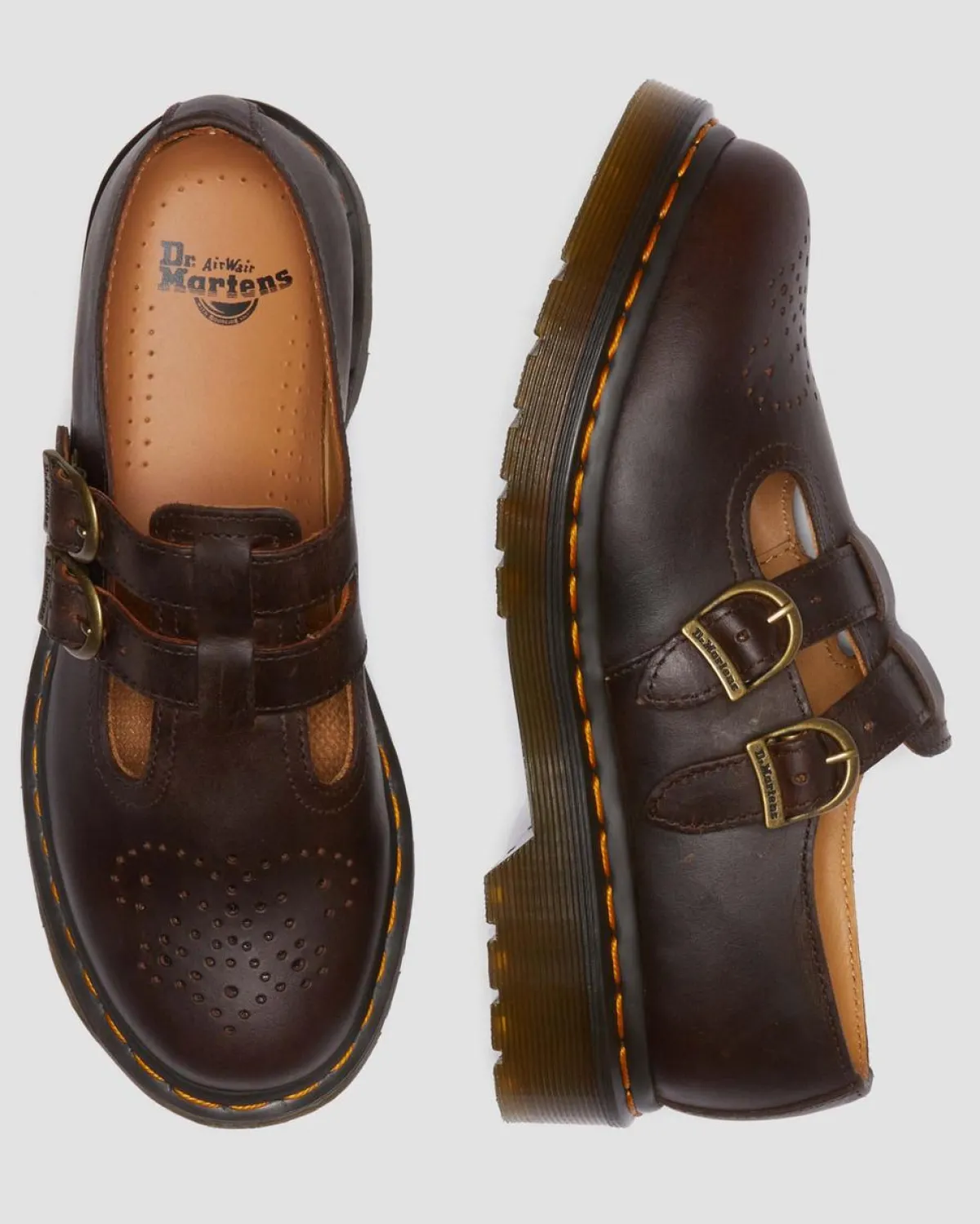 Shop 8065 Crazy Horse Leren Mary Jane Schoenen WOMENS Mary Jane Schoenen|Schoenen