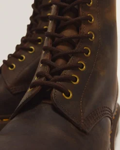 Outlet 1460 Crazy Horse Leren Veterlaarzen TRENDING-STYLES-UK Enkellaarzen|Winter Stijlen
