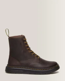 Clearance Crewson Leren Veterlaarzen UNISEX Nieuw Binnen|Trending Stijlen