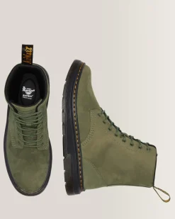 Discount Crewson Leren Veterlaarzen UNISEX Suède|Trending Stijlen