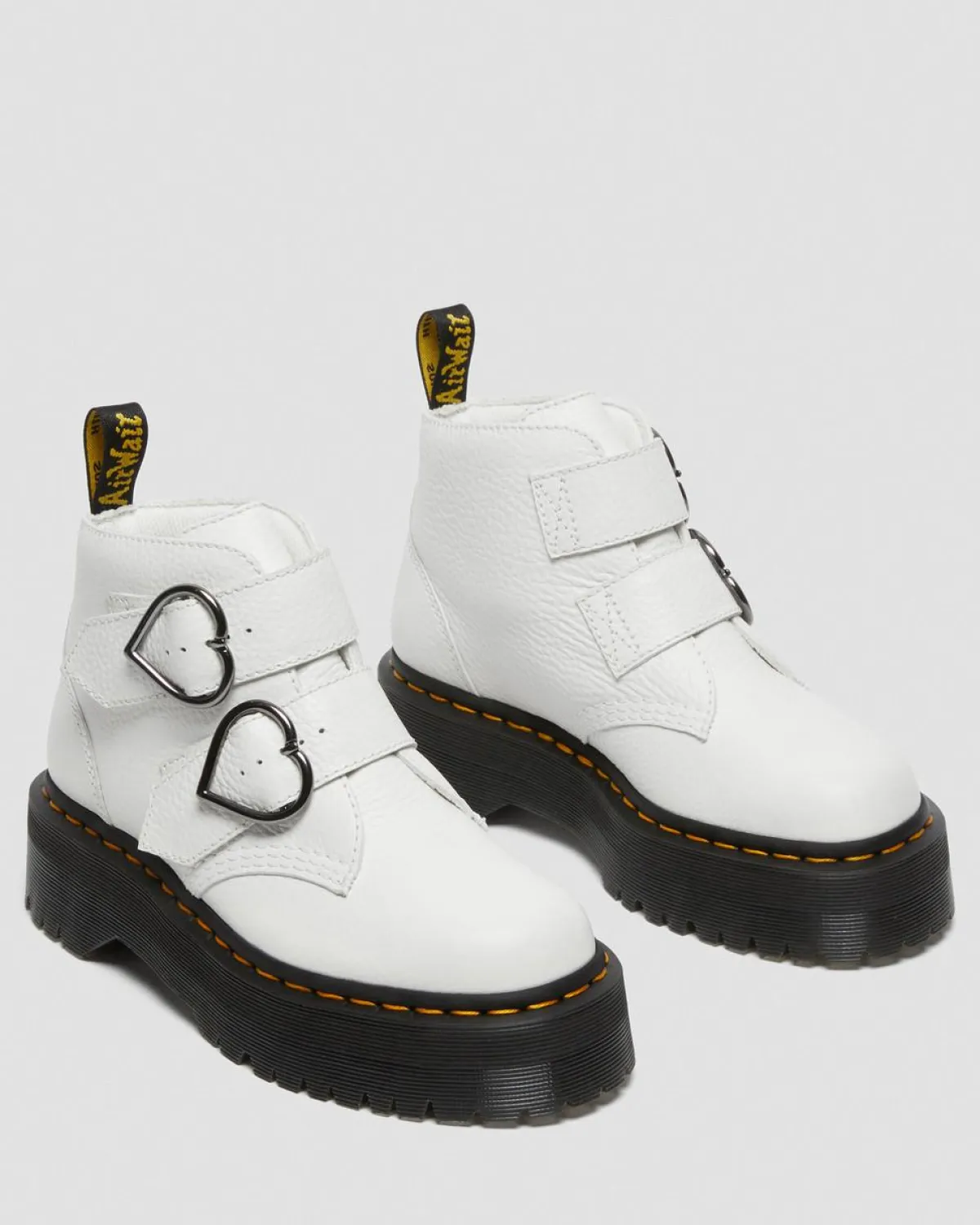 Flash Sale Devon Heart Leren Platform Laarzen WOMENS Enkellaarzen|Platform Laarzen