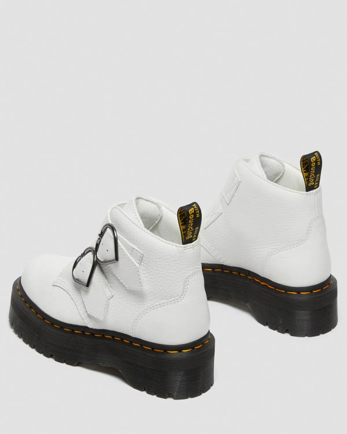 Flash Sale Devon Heart Leren Platform Laarzen WOMENS Enkellaarzen|Platform Laarzen