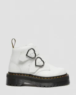 Flash Sale Devon Heart Leren Platform Laarzen WOMENS Enkellaarzen|Platform Laarzen
