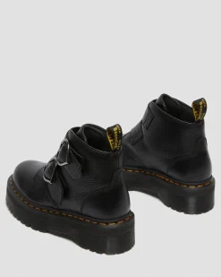 Sale Devon Heart Leren Platform Laarzen WOMENS Enkellaarzen|Platform Laarzen