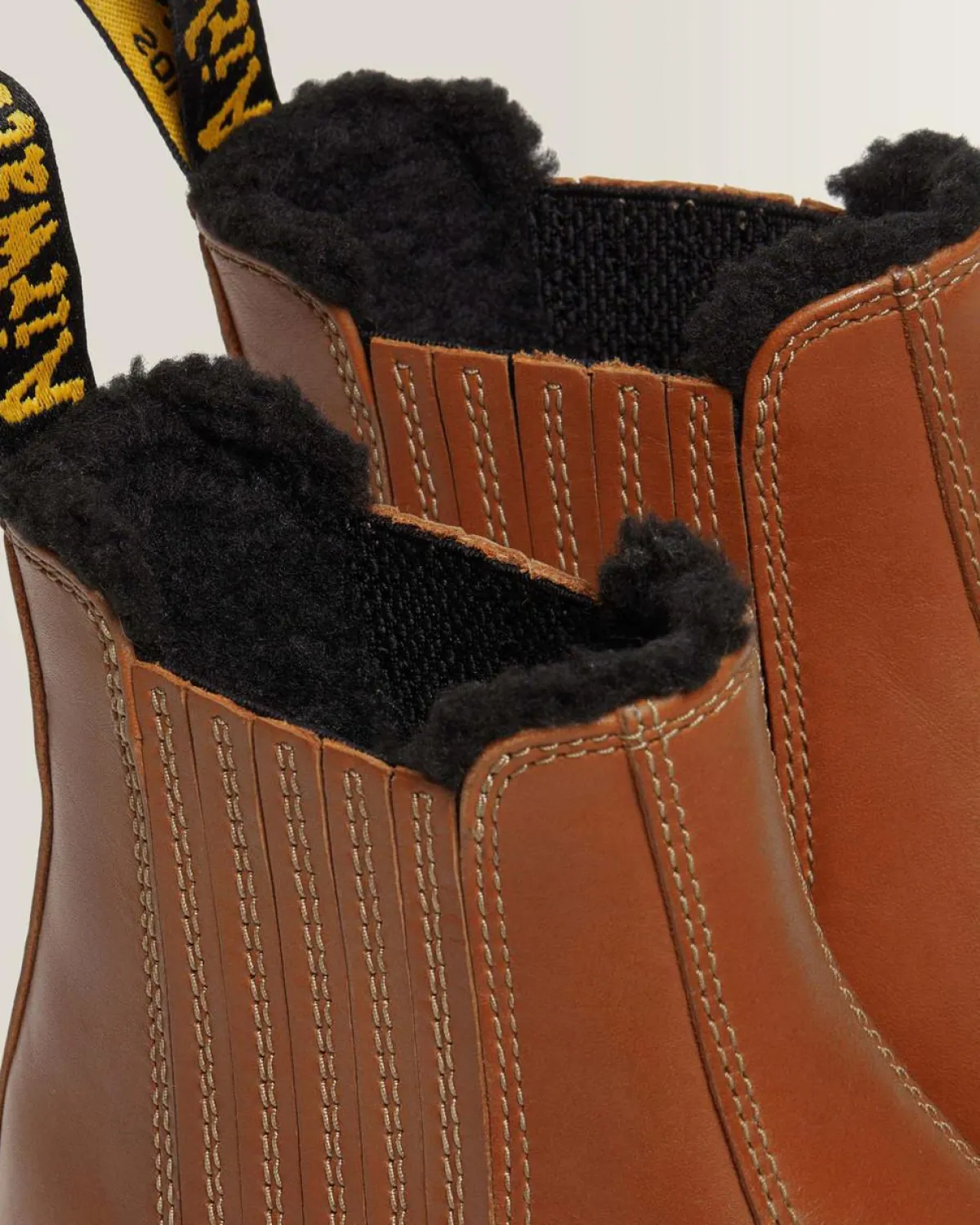 Discount 2976 DM's Wintergrip Leren Chelsea Laarzen MENS Enkellaarzen|Winter Stijlen