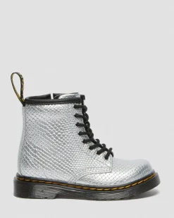 Best 1460 Enkellaarsjes met Reptiel Reliëf Voor Peuters UNISEX Sale Voor Kinderen|Laarzen