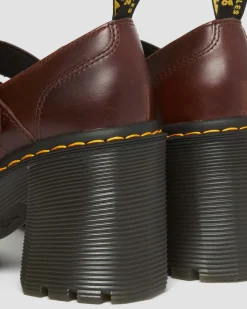 Best EVIEE LEREN MARY JANE SCHOENEN MET UITLOPENDE HAK WOMENS Hakken|Nieuw Binnen