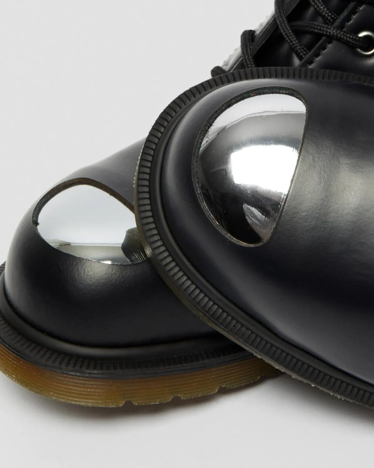 Clearance 101 Exposed Stalen Neus Leren Laarzen MENS Enkellaarzen|Veterlaarzen