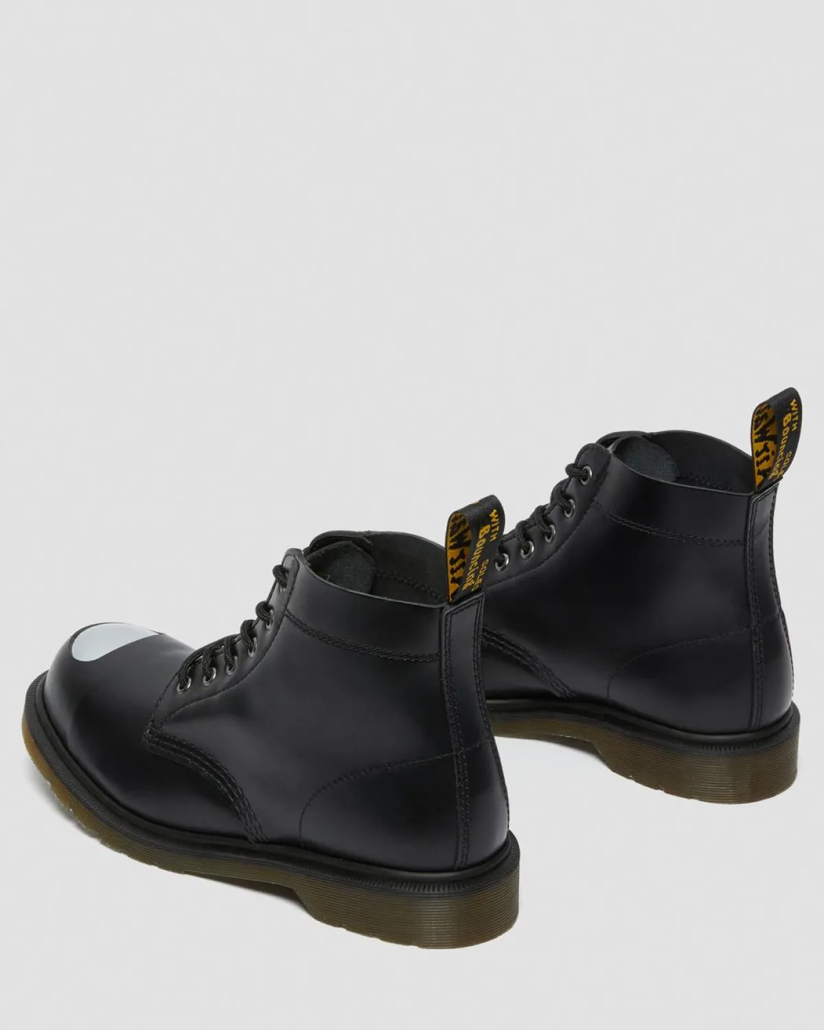 Clearance 101 Exposed Stalen Neus Leren Laarzen MENS Enkellaarzen|Veterlaarzen