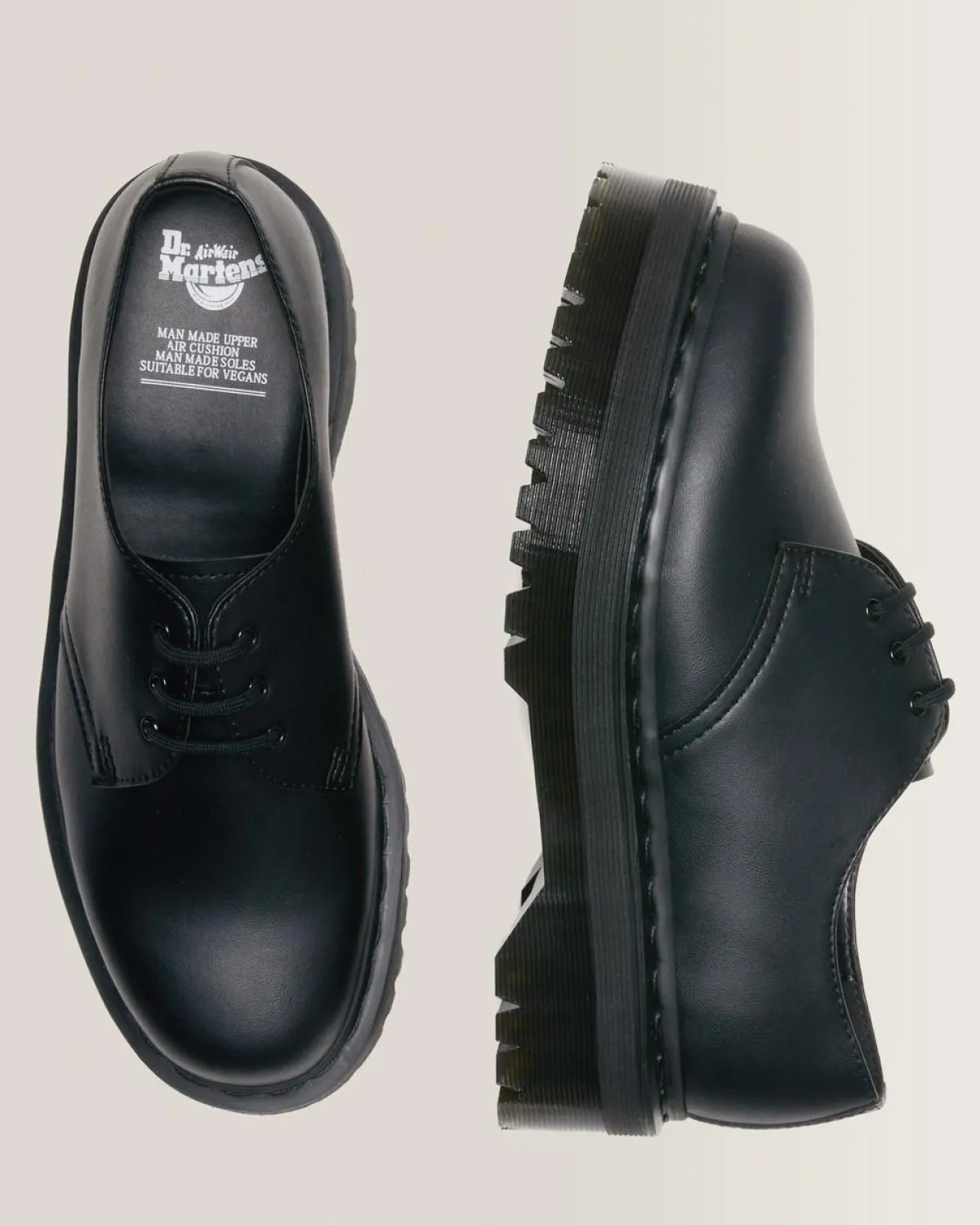 Online 1461 Felix Quad Mono Vegan Platform Schoenen MENS Originals|Veterschoenen