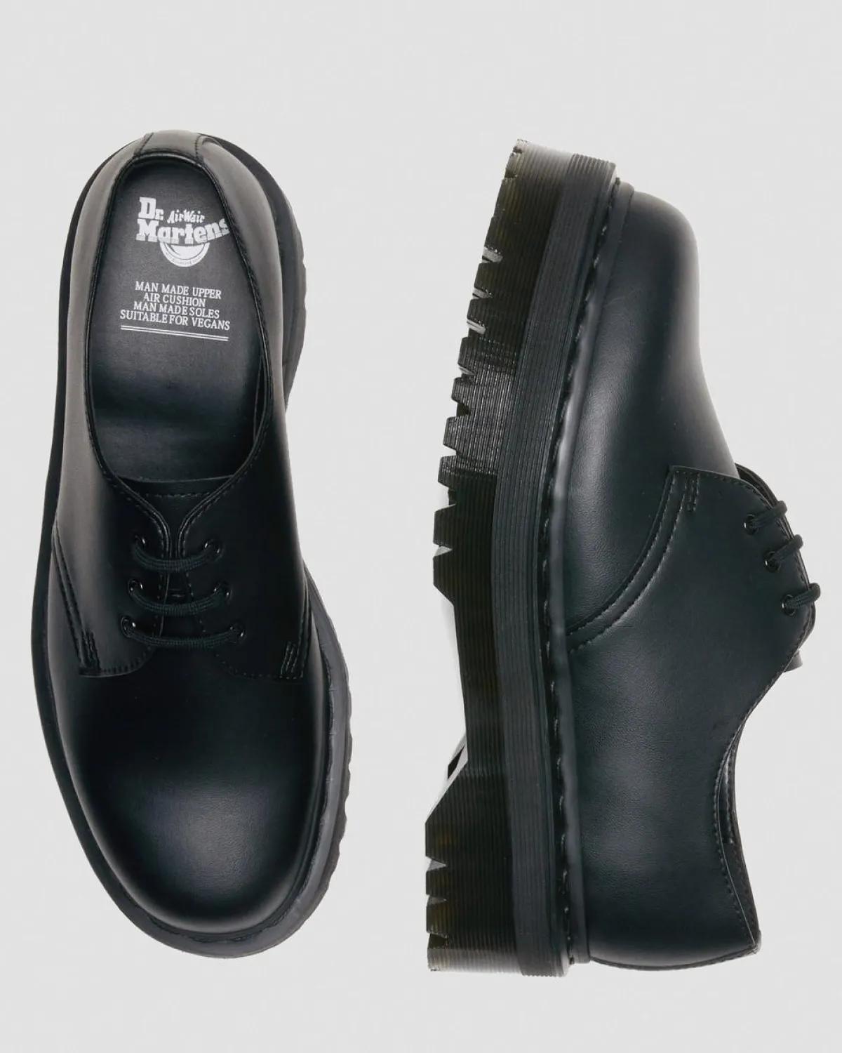 Online 1461 Felix Quad Mono Vegan Platform Schoenen MENS Originals|Veterschoenen