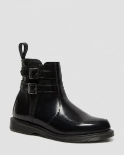 Online FLORA GEPOLIJSTE SMOOTH LEREN CHELSEA BOOTS WOMENS Chelsea Boots