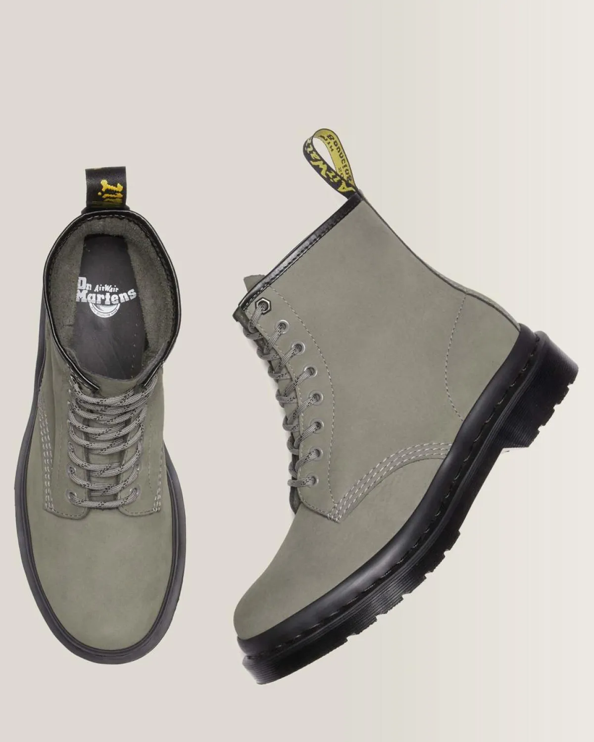 Shop 1460 Gemalen Nubuck Leren Veterlaarzen MENS Heren Sale|Originals