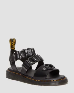 Hot Gryphon Alternatieve Brando Leren Sandalen met Band UNISEX Sandalen|Sandalen