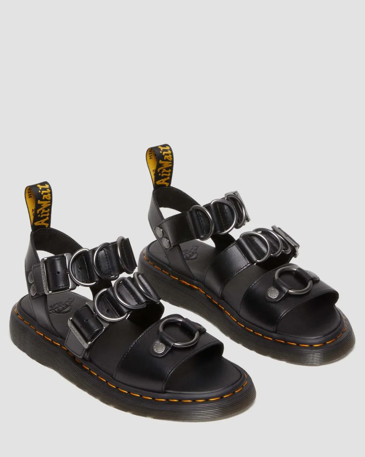 Hot Gryphon Alternatieve Brando Leren Sandalen met Band UNISEX Sandalen|Sandalen