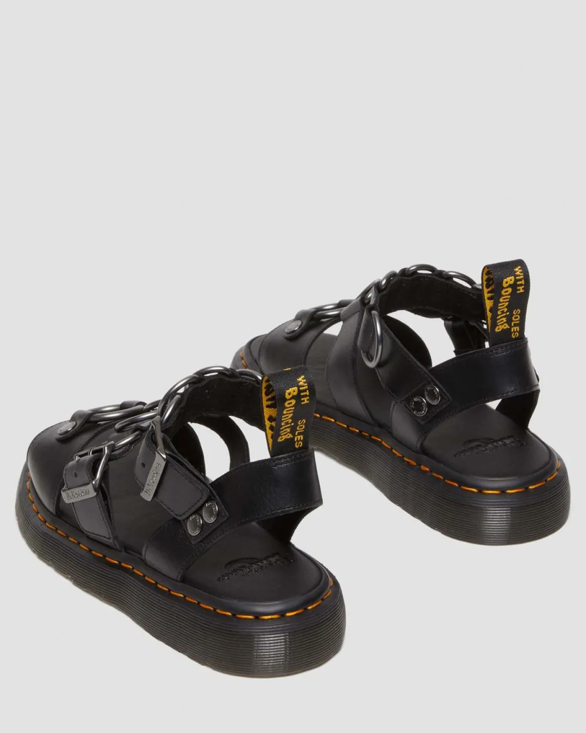 Hot Gryphon Alternatieve Brando Leren Sandalen met Band UNISEX Sandalen|Sandalen