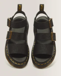 Shop Gryphon Quad Leren Platform Sandalen WOMENS Sandalen|Platform Sandalen