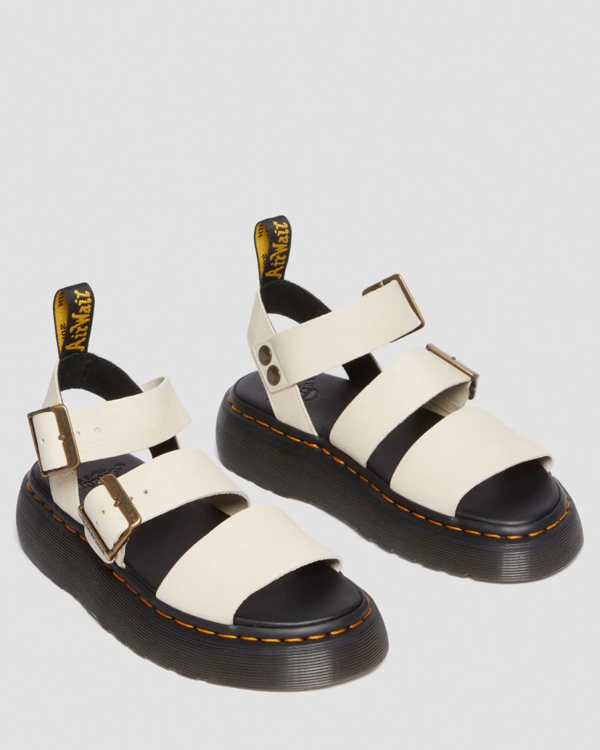 Flash Sale Gryphon Quad Leren Platform Sandalen WOMENS Platform Sandalen|Sandalen