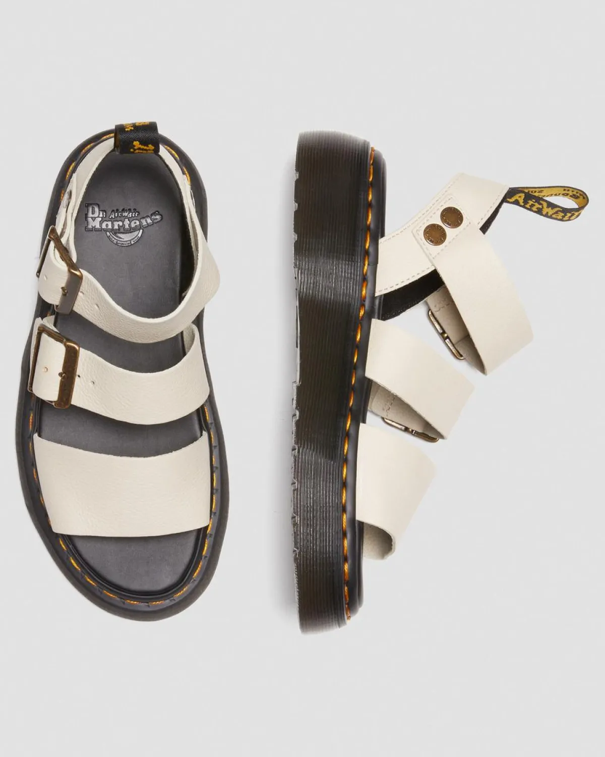 Flash Sale Gryphon Quad Leren Platform Sandalen WOMENS Platform Sandalen|Sandalen