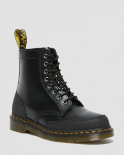 Shop 1460 Guard Panel Leren Veterlaarzen WOMENS Heren Sale|Enkellaarzen