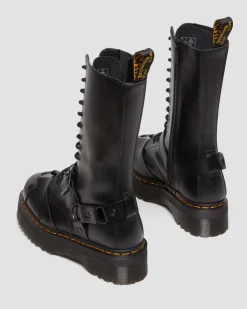 Shop 1914 Harness Leren Hoge Platform Veterlaarzen MENS Heren Sale|Hoge Laarzen