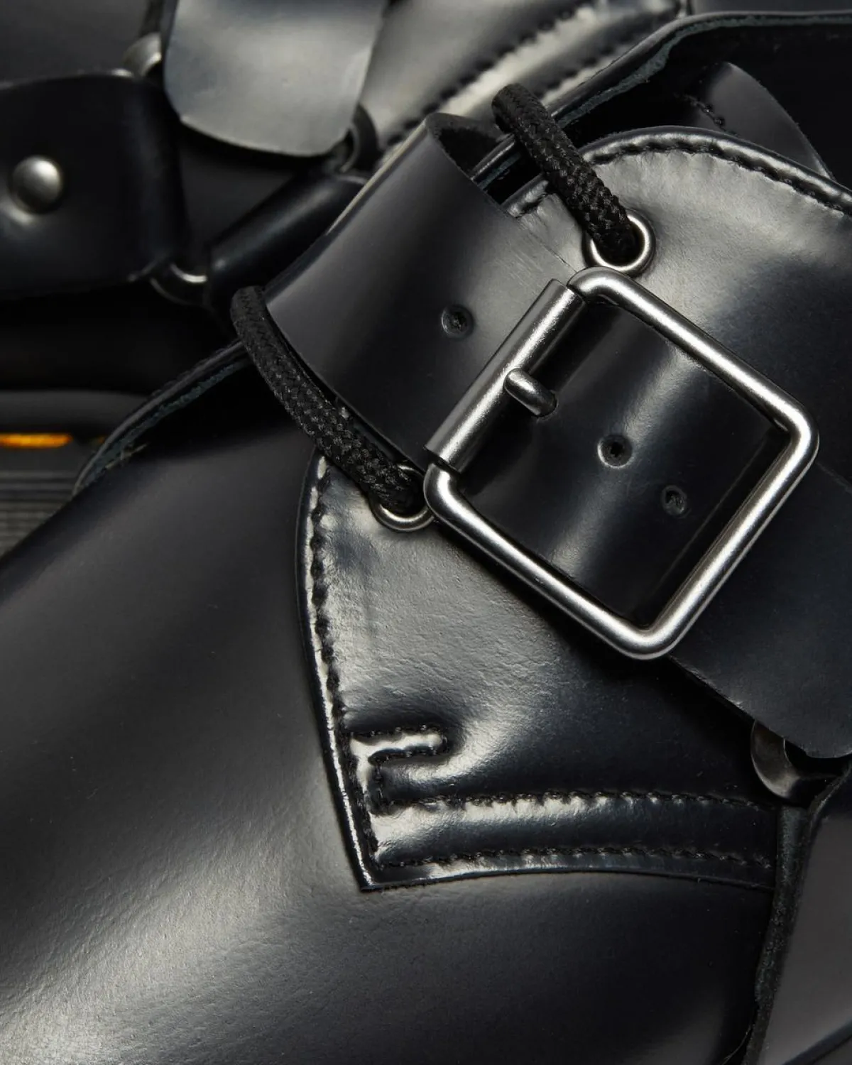 Sale Henree Smooth Leren Schoenen met Gesp MENS Veterschoenen