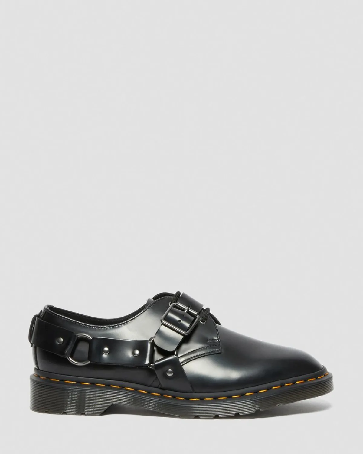 Sale Henree Smooth Leren Schoenen met Gesp MENS Veterschoenen