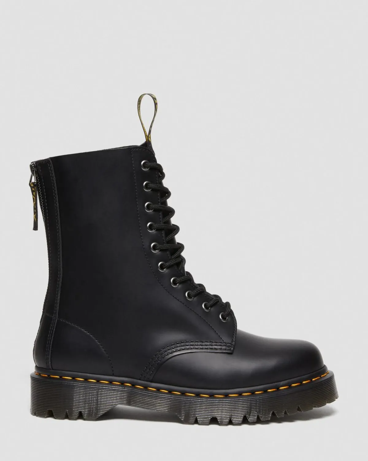 New 1490 Hi Bex Zip Leren Laarzen MENS Platform Laarzen|Enkellaarzen