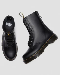 New 1490 Hi Bex Zip Leren Laarzen MENS Platform Laarzen|Enkellaarzen