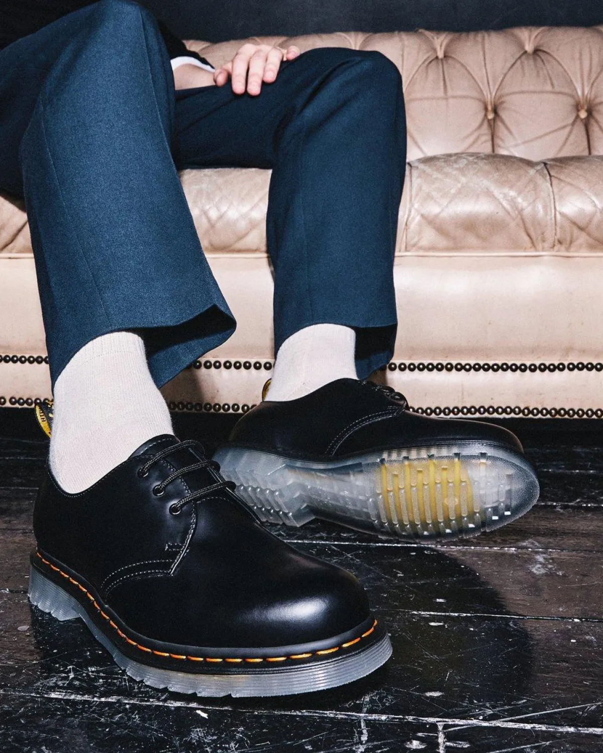 Store 1461 Iced Smooth Leren Schoenen UNISEX Nette Schoenen|Veterschoenen