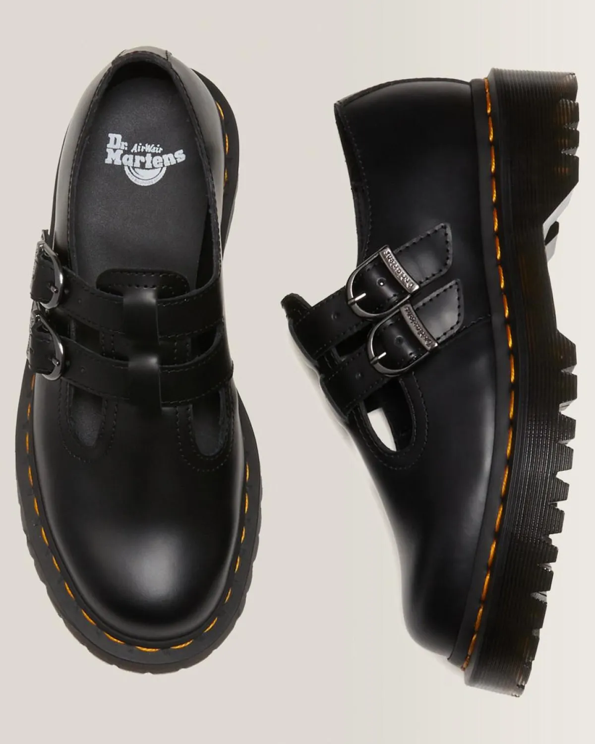 Clearance 8065 II Bex Smooth Leren Platform Mary Jane Schoenen WOMENS Platform Schoenen|Mary Jane Schoenen