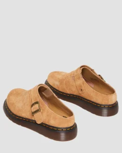 Discount Isham Desert Oasis Suède Mules MENS Suède|Nieuw Binnen