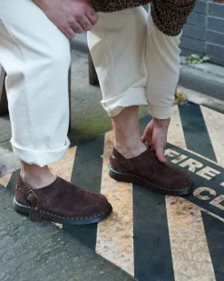 Discount Isham Desert Oasis Suède Mules MENS Suède|Nieuw Binnen