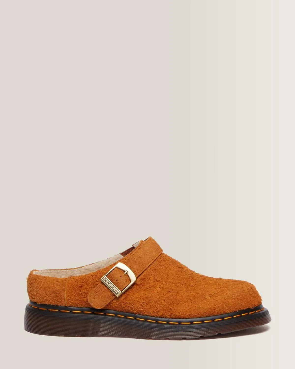 Shop Isham Imitatie Schapenvacht Gevoerde Suède Mules UNISEX Suède|Nieuw Binnen