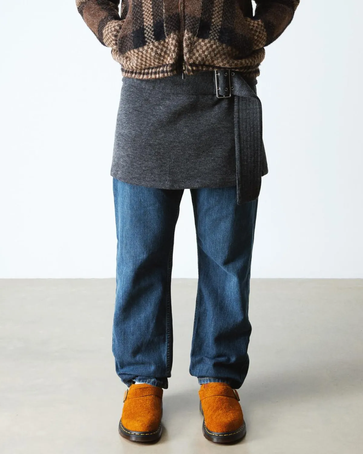 Shop Isham Imitatie Schapenvacht Gevoerde Suède Mules UNISEX Suède|Nieuw Binnen