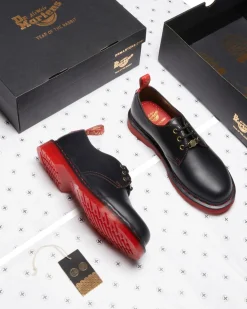 Fashion 1461 Jaar van het Konijn Smooth Leren Oxford Schoenen WOMENS Veterschoenen|Schoenen