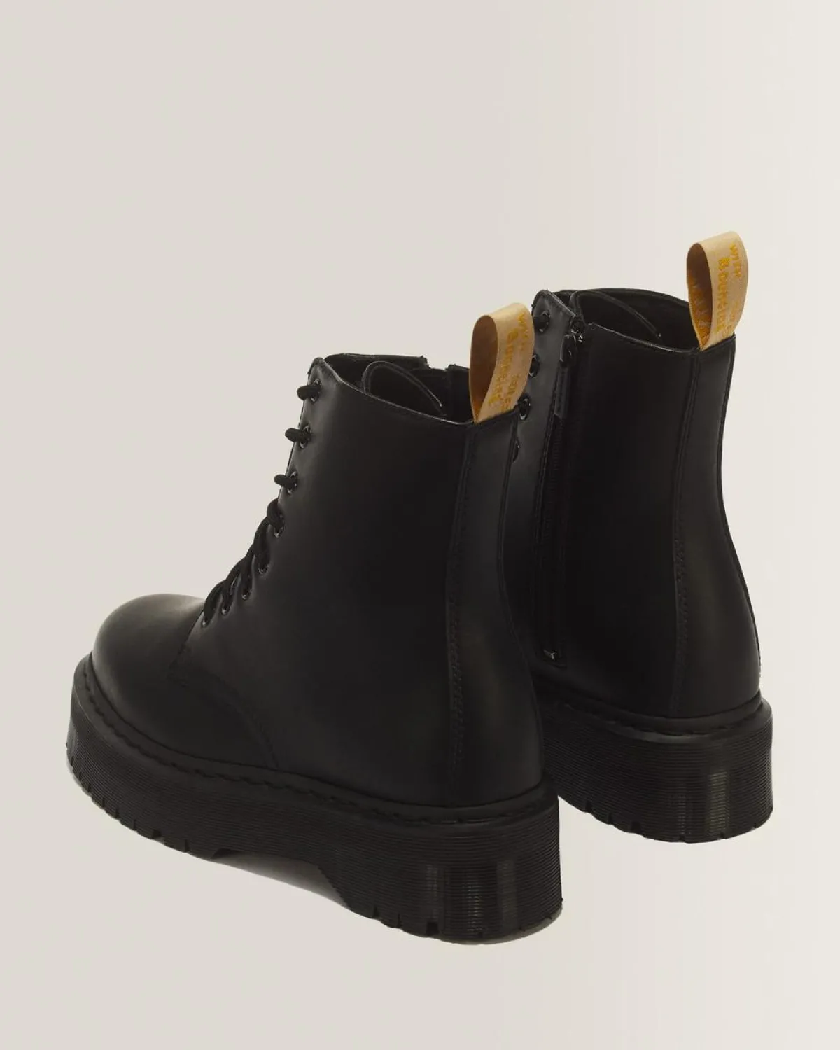 Shop Jado II Mono Vegan Platformlaarzen TRENDING-STYLES-UK Platform Laarzen|Vegan Laarzen
