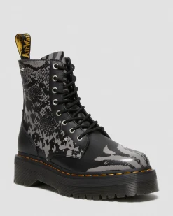 Discount Jadon Animal Clash Leren Platform Laarzen UNISEX Platform Laarzen|Laarzen
