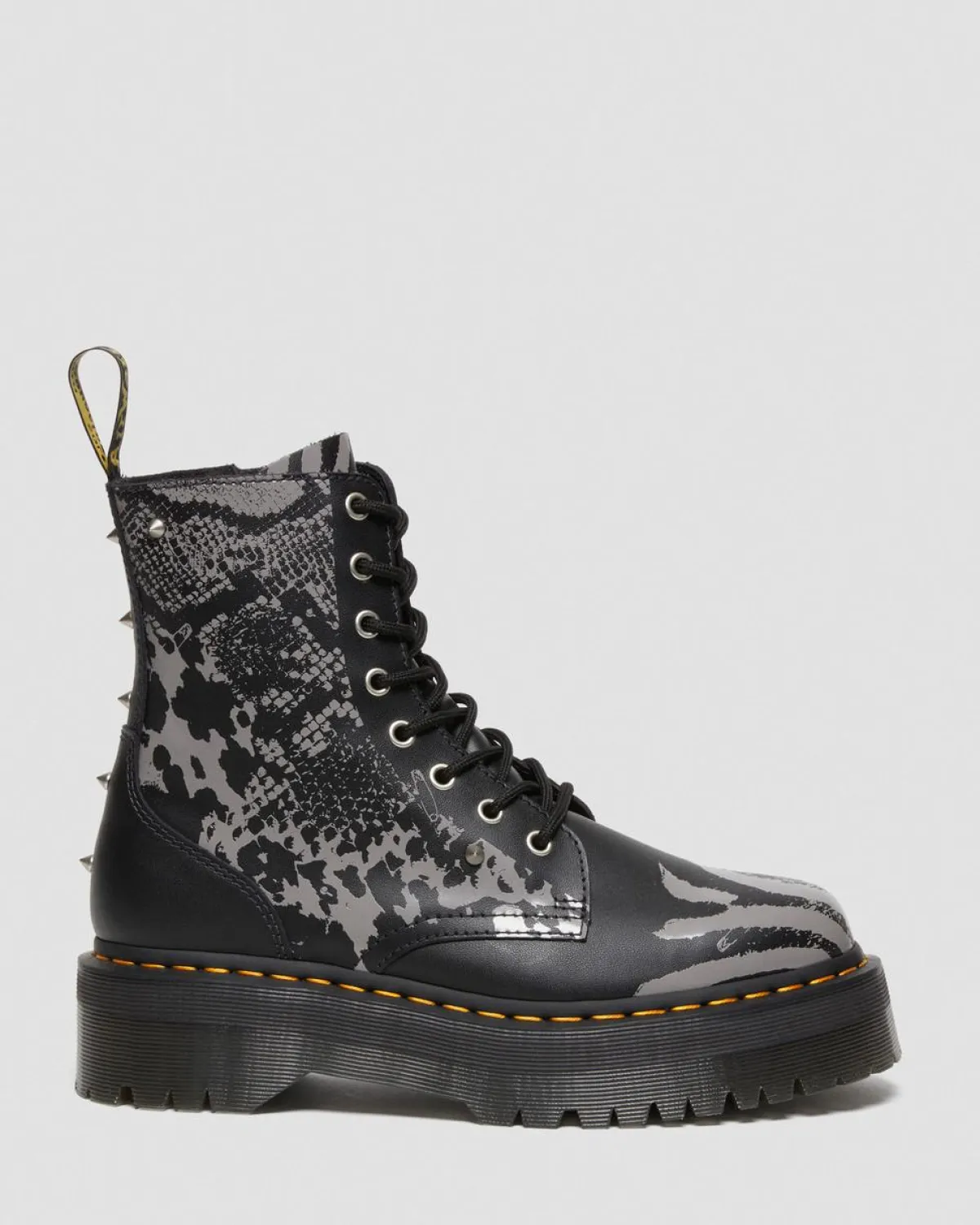 Discount Jadon Animal Clash Leren Platform Laarzen UNISEX Platform Laarzen|Laarzen