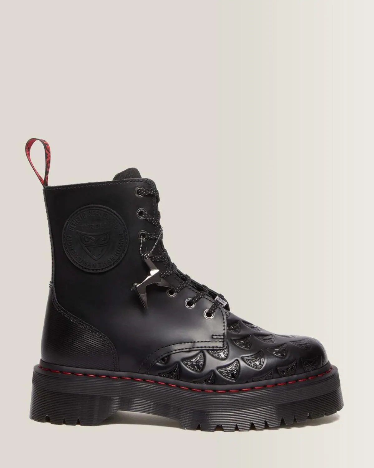 Clearance Jadon Blade Runner Leren Laars UNISEX Nieuw Binnen|Platform Laarzen