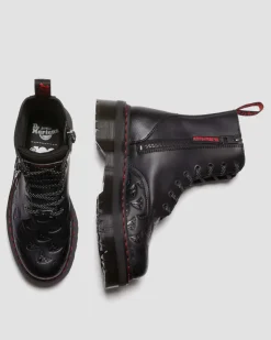 Clearance Jadon Blade Runner Leren Laars UNISEX Nieuw Binnen|Platform Laarzen
