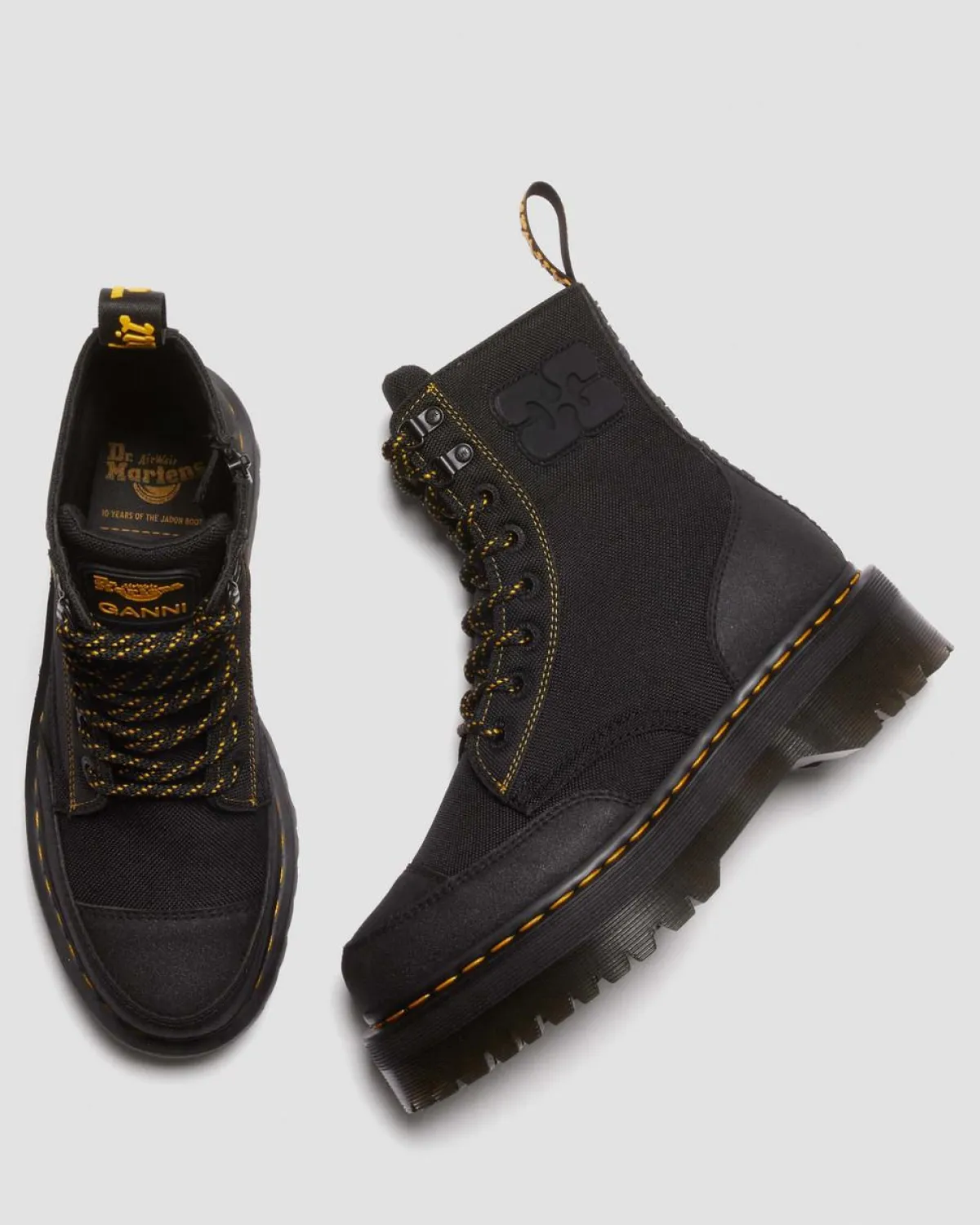 Shop JADON GANNI NYLON LAARZEN MENS Nieuw Binnen|Platform Laarzen