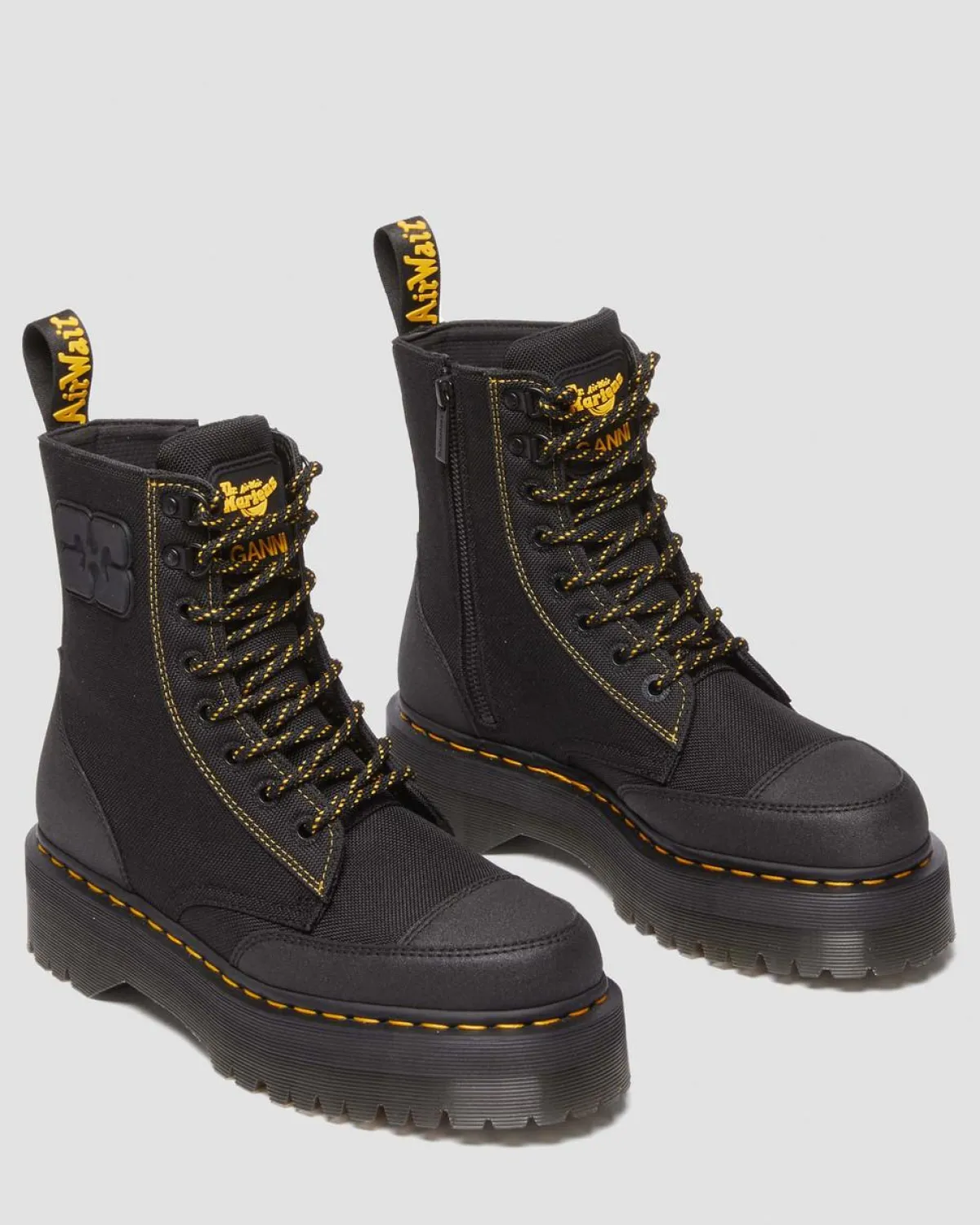 Shop JADON GANNI NYLON LAARZEN MENS Nieuw Binnen|Platform Laarzen