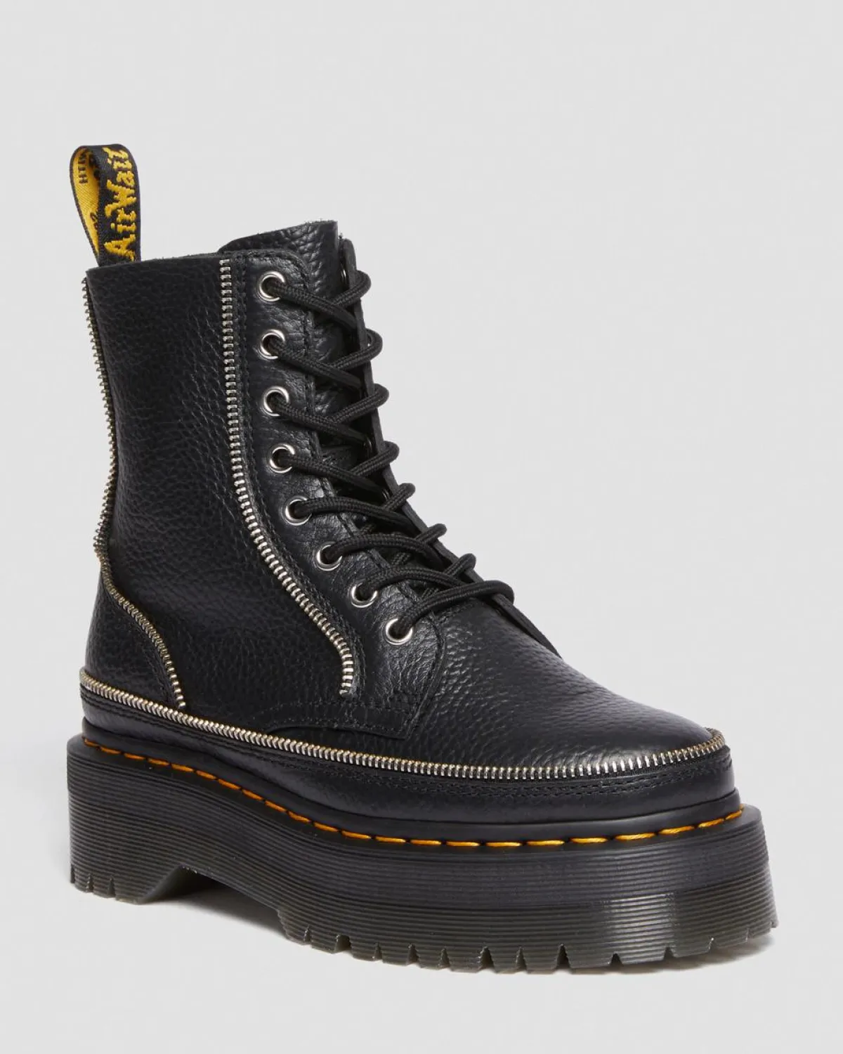 Best Jadon Hardware Leren Platformlaarzen WOMENS Laarzen