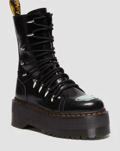 Store Jadon Hi LTT Max Leren Platform Laarzen UNISEX Hoge Laarzen|Platform Laarzen