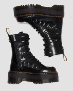 Store Jadon Hi LTT Max Leren Platform Laarzen UNISEX Hoge Laarzen|Platform Laarzen