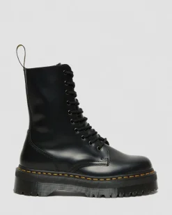 Discount Jadon Hi Smooth Leren Platformlaarzen MENS Platform Laarzen|Winter Stijlen