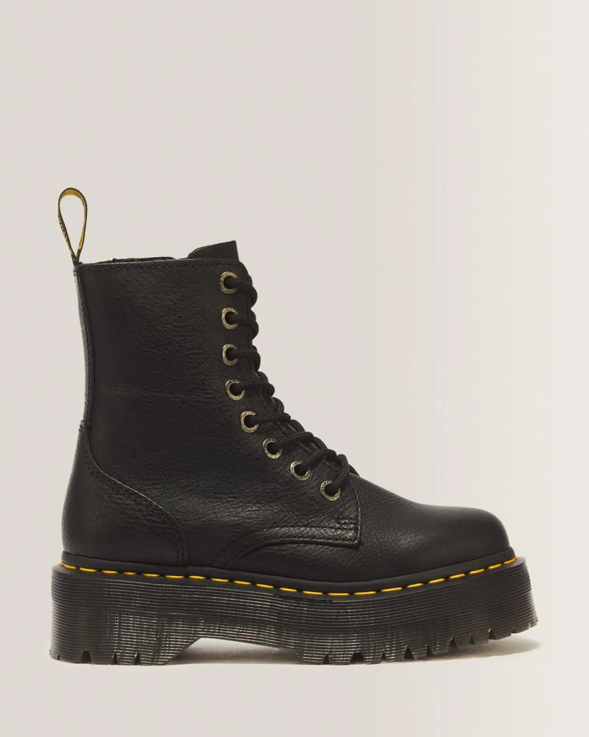 New Jadon III Pisa Leren Platformlaarzen WOMENS Trending Stijlen|Veterlaarzen